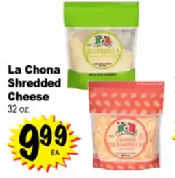 Superior Grocers La Chona Shredded Cheese offer