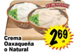 Superior Grocers Crema Oaxaqueña o Natural offer