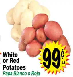Superior Grocers White or Red Potatoes offer