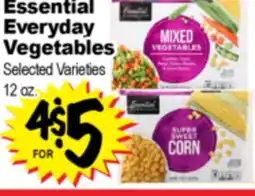 Superior Grocers Essential Everyday Vegetables offer
