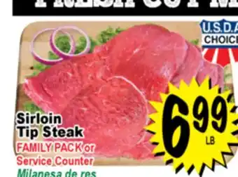 Superior Grocers Sirloin Tip Steak offer