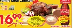 Superior Grocers Family Meal Chicken offer