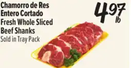 El Super Fresh Whole Sliced Beef Shanks offer