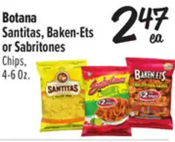 El Super Santitas, Baken-Etsor Sabritones Chips offer