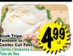 Superior Grocers Book Tripe, Tendons or Center Cut Feet offer