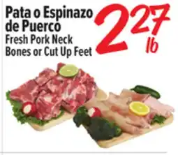 El Super Fresh Pork Neck Bones or Cut Up Feet offer