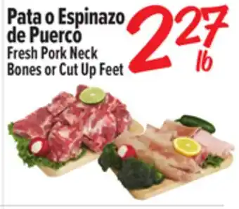 El Super Fresh Pork Neck Bones or Cut Up Feet offer