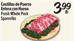 El Super Fresh Whole Pork Spareribs offer
