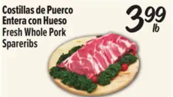 El Super Fresh Whole Pork Spareribs offer