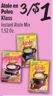 El Super Instant Atole Mix offer