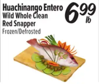 El Super Wild Whole Clean Red Snapper offer