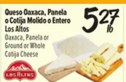 El Super Ground or Whole Cotija Cheese offer