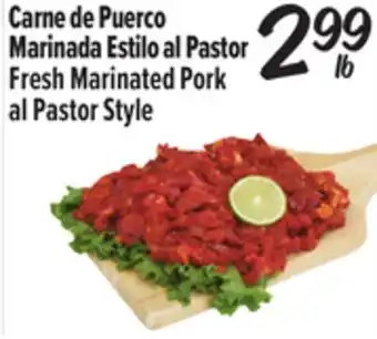 El Super Fresh Marinated Pork al Pastor Style offer