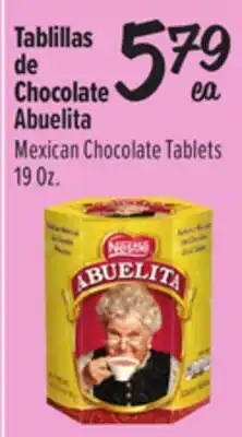 El Super Abuelita Mexican Chocolate Tablets offer