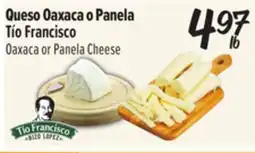 El Super Oaxaca or Panela Cheese offer