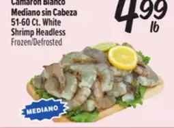 El Super 51-60 Ct. White Shrimp Headless offer