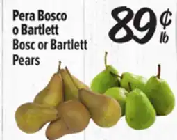El Super Bosc or Bartlett Pears offer