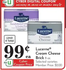 Pavilions Lucerne Cream Cheese Brick offer