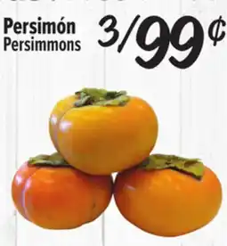 El Super Persimmons offer