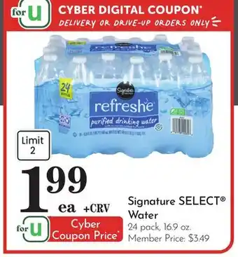 Pavilions Signature SELECT Water offer