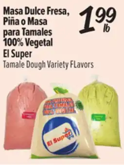 El Super El Super Tamale Dough Variety FLavors offer