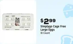 Grocery Outlet Cage Free Large Eggs offer