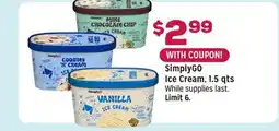 Grocery Outlet SimplyGO Ice Cream offer