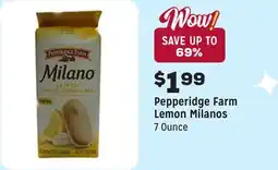 Grocery Outlet Lemon Milanos offer