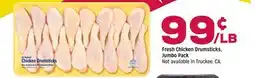 Grocery Outlet Fresh Chicken Drumsticks, Jumbo Pack offer