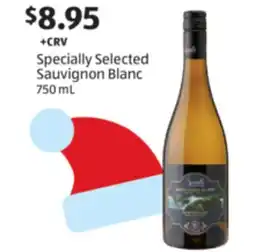 Aldi Specially Selected Sauvignon Blanc offer