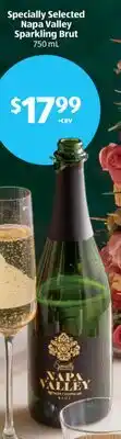 Aldi Specially Selected Napa Valley Sparkling Brut offer