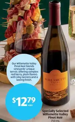 Aldi Specially Selected Willamette Valley Pinot Noir offer