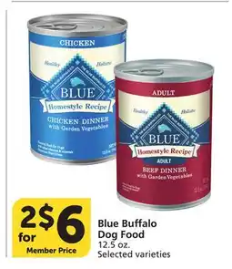 Vons Blue Buffalo Dog Food offer