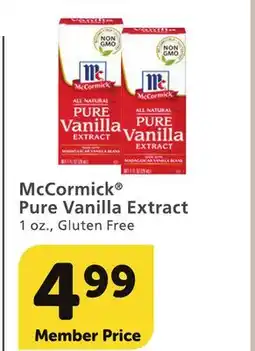 Vons McCormick Pure Vanilla Extract offer