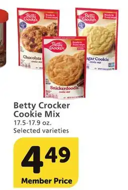 Vons Betty Crocker Cookie Mix offer