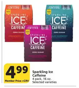 Vons Sparkling Ice Caffeine offer