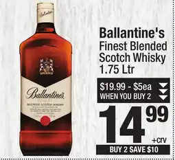 Super King Markets Ballantine's Finest Blended Scotch Whisky offer
