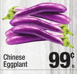 Super King Markets Chinese Eggplant offer