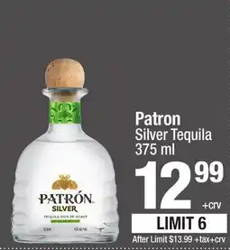 Super King Markets Patron Silver Tequila offer