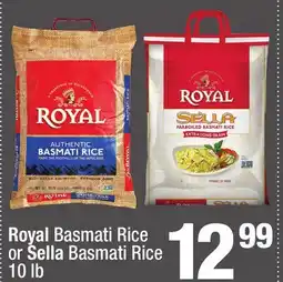 Super King Markets Royal Basmati Rice or Sella Basmati Rice offer
