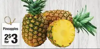 Super King Markets Pineapples offer