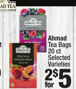 Super King Markets Ahmad Tea Bags offer