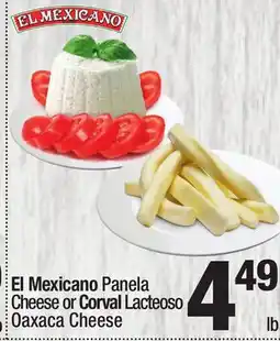 Super King Markets El Mexicano Panela Cheese or Corval Lacteoso Oaxaca Cheese offer