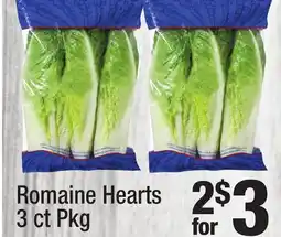 Super King Markets Romaine Hearts offer