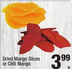 Super King Markets Dried Mango Slices or Chili Mango offer