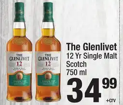 Super King Markets The Glenlivet 12 Yr Single Malt Scotch offer