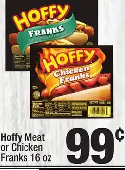 Super King Markets Hoffy Meat or Chicken Franks offer