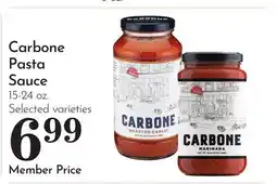 Pavilions Carbone Pasta Sauce offer