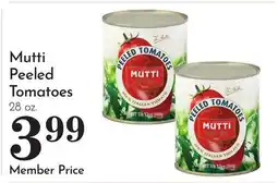 Pavilions Mutti Peeled Tomatoes offer