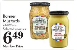 Pavilions Bornier Mustards offer